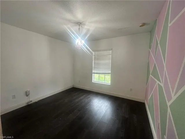 Empty room featuring