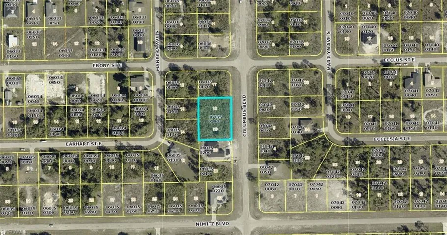 Aerial view of property's location featuring property boundaries highlighted