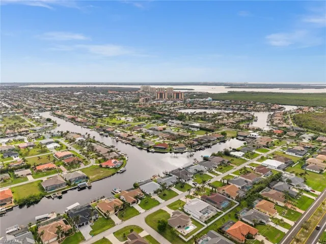 Aerial View of the intersection of Hillcrest and Julep Canals