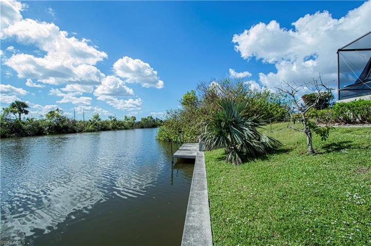 canal and concrete dock