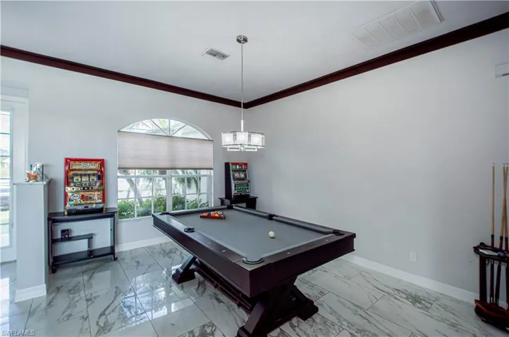 formal dining area