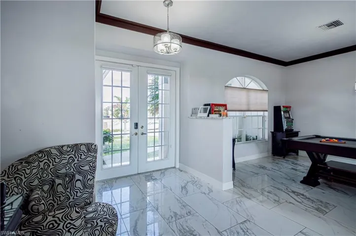 Front entrance from the inside