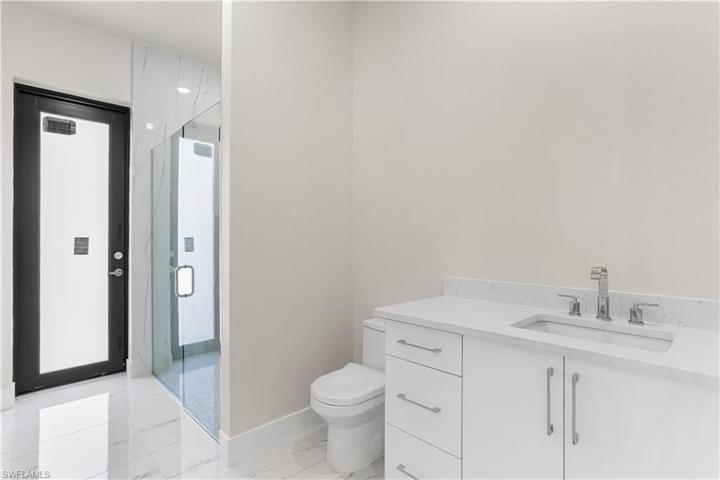 2nd Bathroom with door to outside(possible future pool bath)