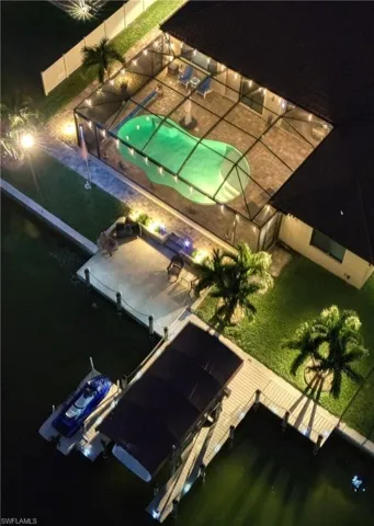 Night landscape lighting