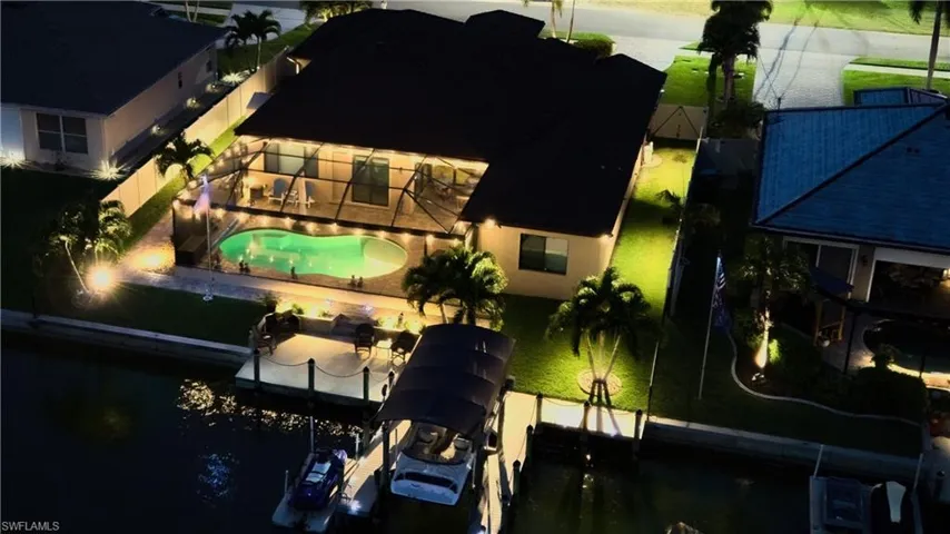 Night landscape lighting