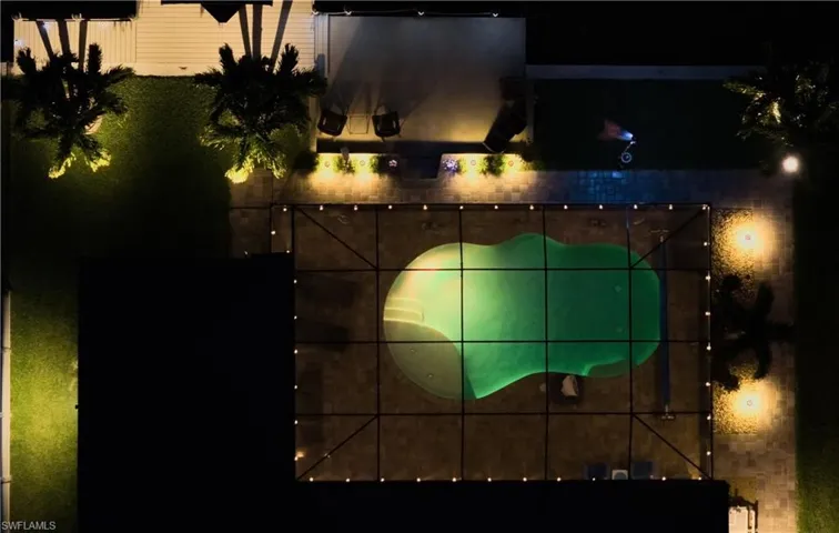 Night landscape lighting