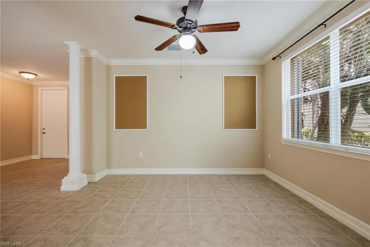 Dining or office space
