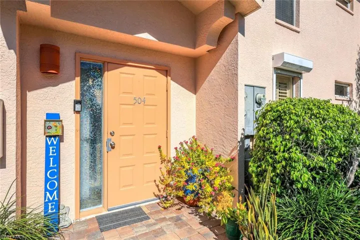 Private side entrance