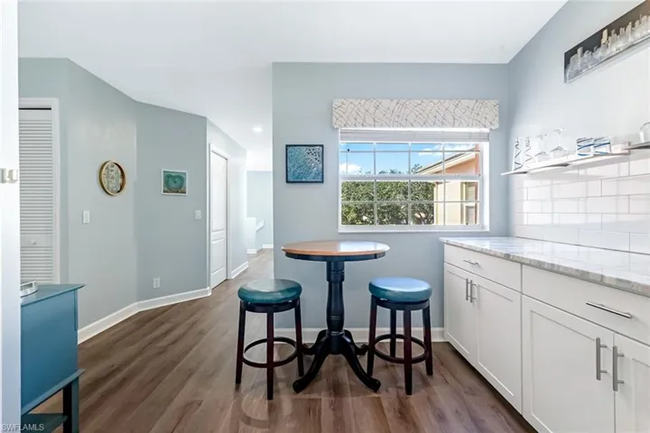 Eat in kitchen area