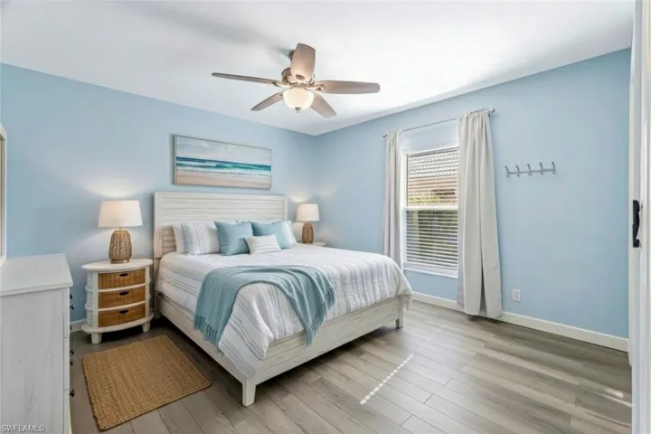 Guest bedroom 1 - virtually staged