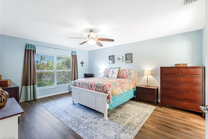 Large master suite