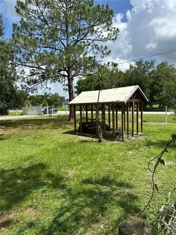 View of community with a lawn