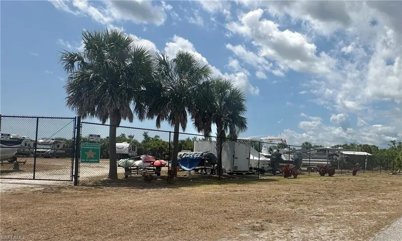 Storage in the community for boats, RVs, etc.