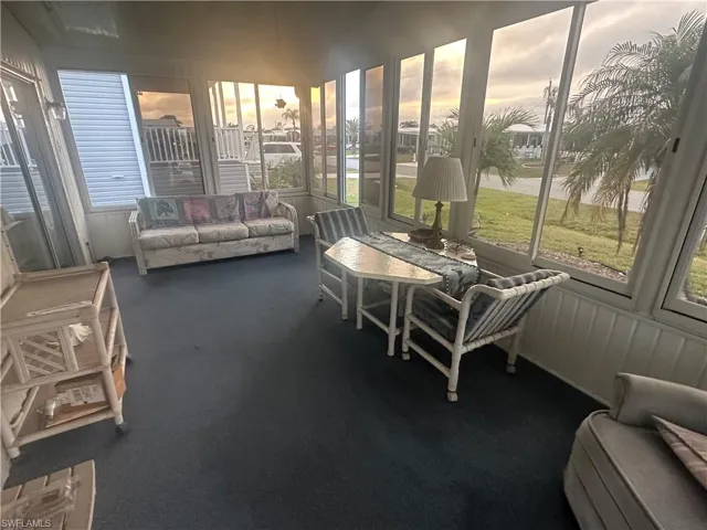 Sunroom / solarium featuring plenty of natural light