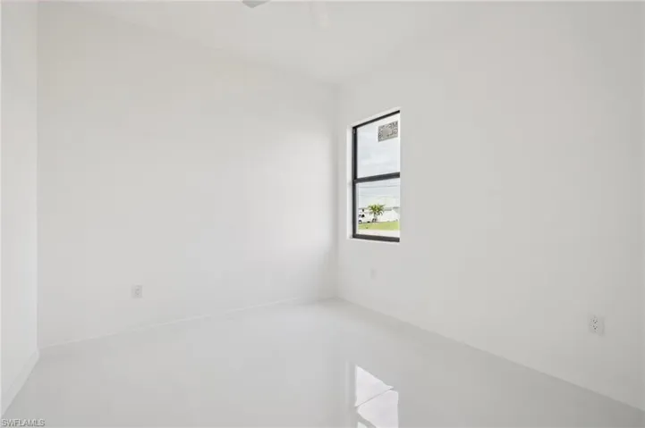View of spare room