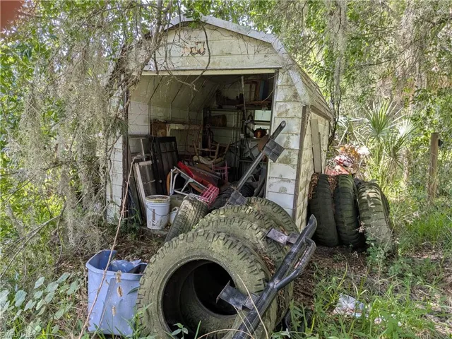 smaller shed for machinery