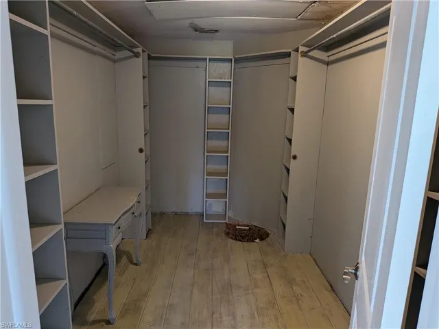 2nd floor walk in closet
