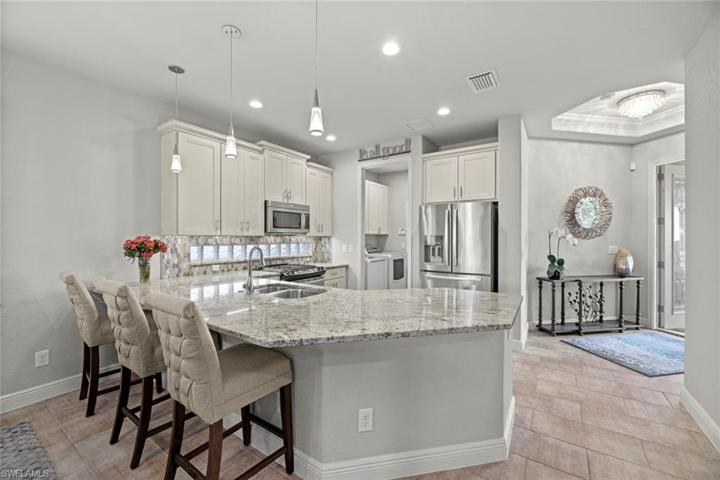 Kitchen w/entry just to the right