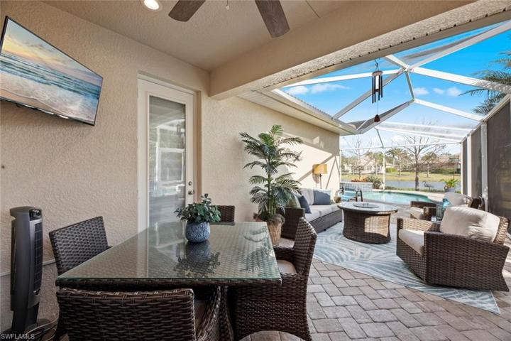 Covered area had access to master suite