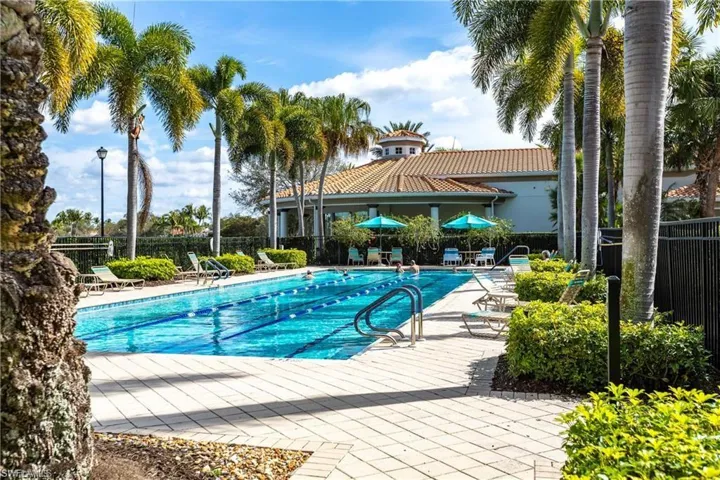 View of community lap pool.