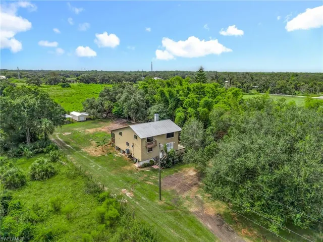 Aerial view of property and surrounding area