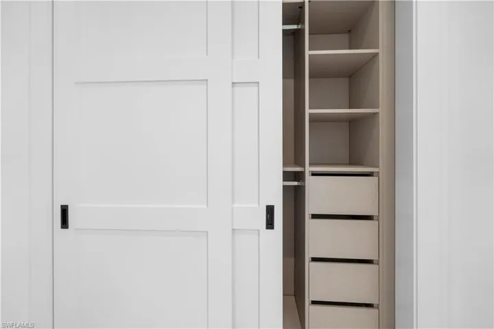 View of closet