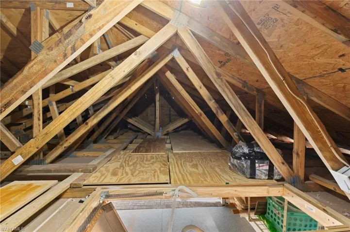 Plywood reinforcement for attic storage