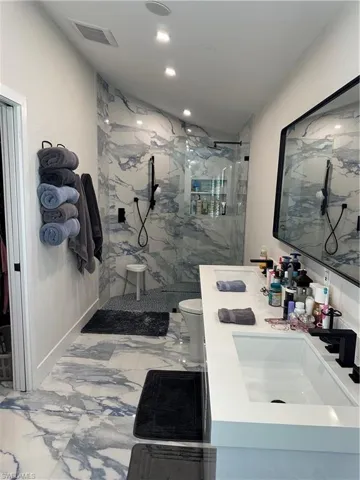 Master bathroom
