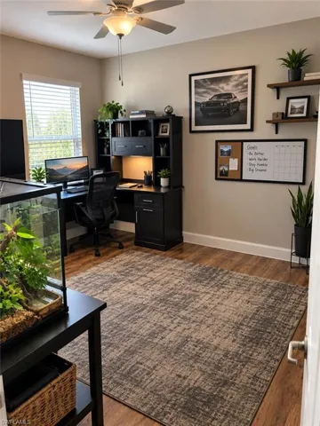 Wood-finish flooring with a textured area rug