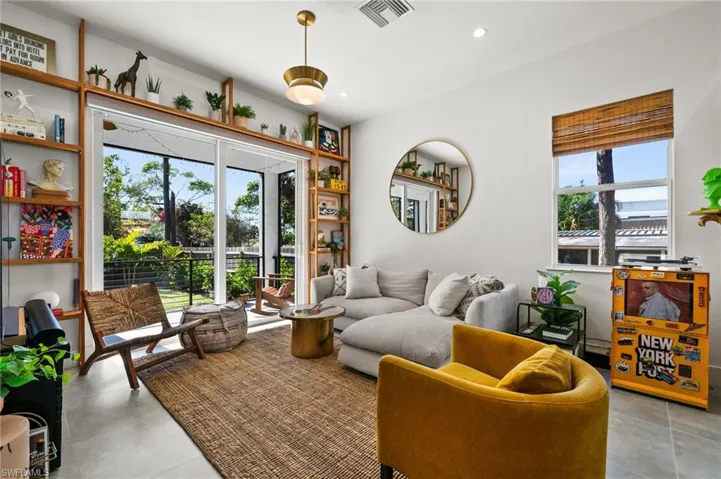 View of living room