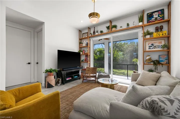 View of living room