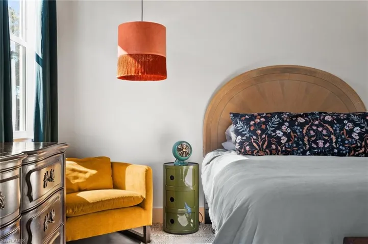 Bedroom featuring carpet floors