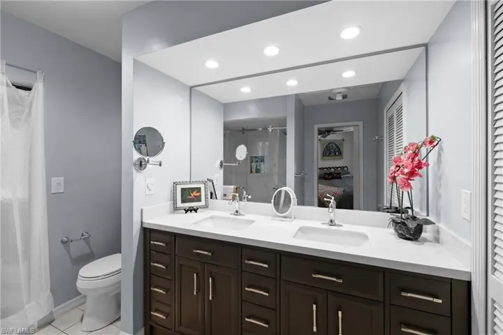 Renovated Primary Bathroom with the Upgrades you desire