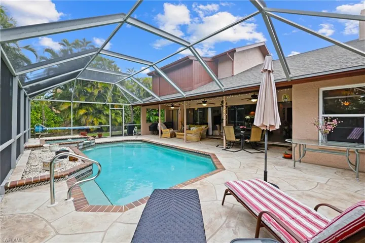 Wow! The Mega Pool + Spa + Lanai Backyard of your Dreams