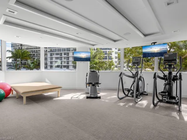 View of exercise room