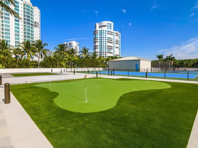 Practice your putting! Then play tennis !