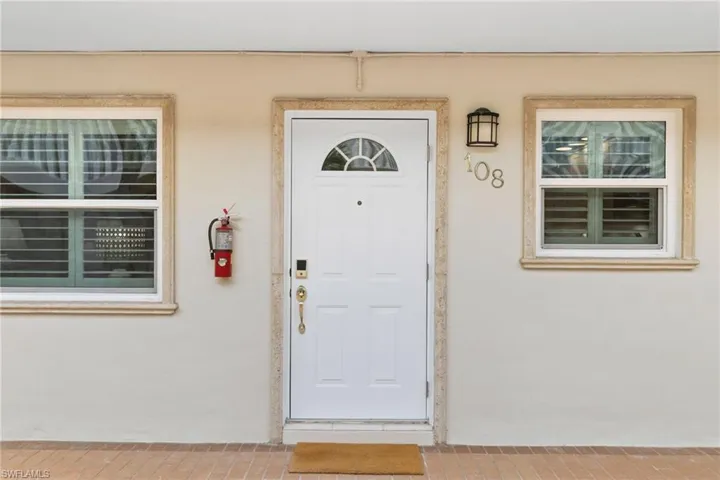 Entrance to property