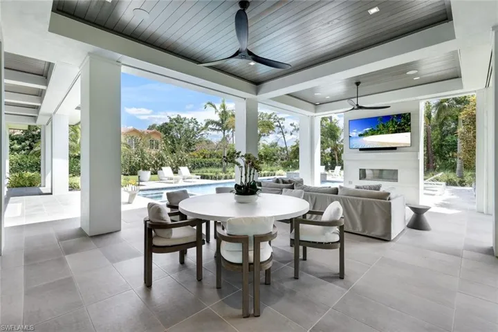Sunroom featuring plenty of natural light