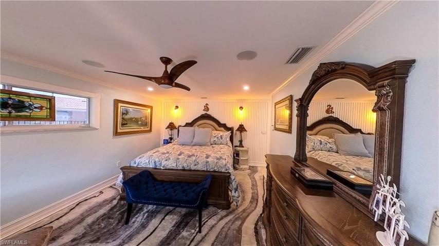 MASTER BEDROOM FROM OUTDOOR LIVING AREA