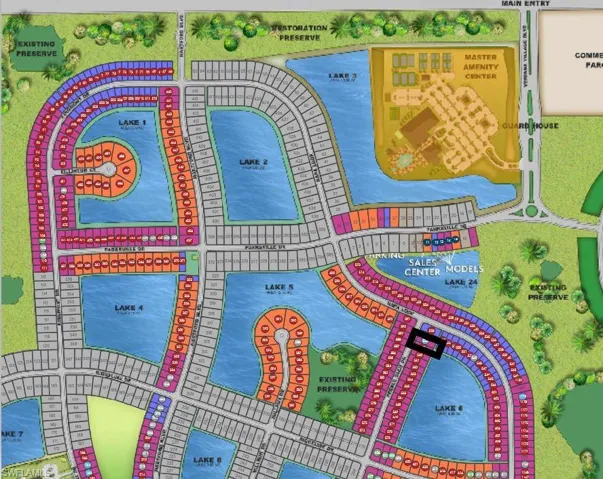 Site map - lot 558 - water views