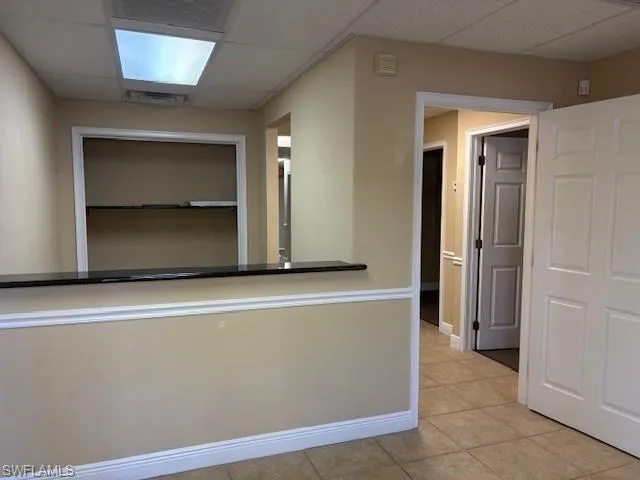 reception desk