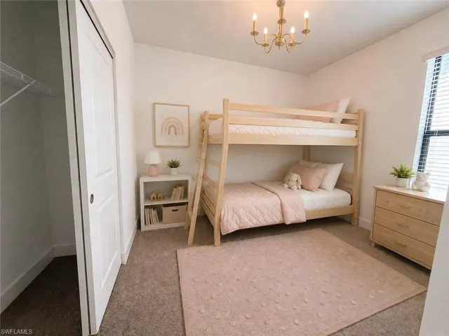 STAGED SECONDARY BEDROOM