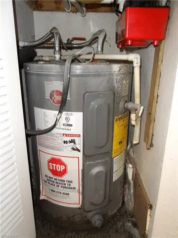 Water heater closet