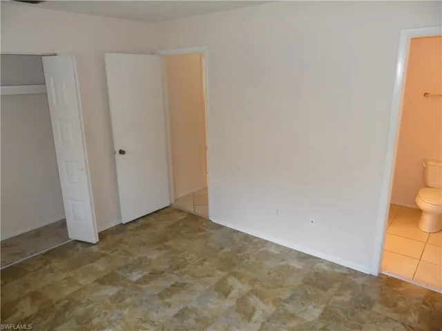Master bedroom with ensuite bath & reach in closet