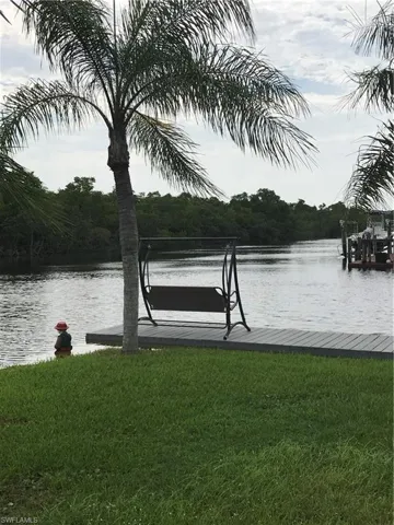 Peaceful serene water views
