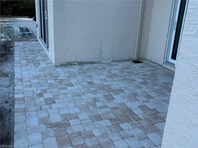 View of patio