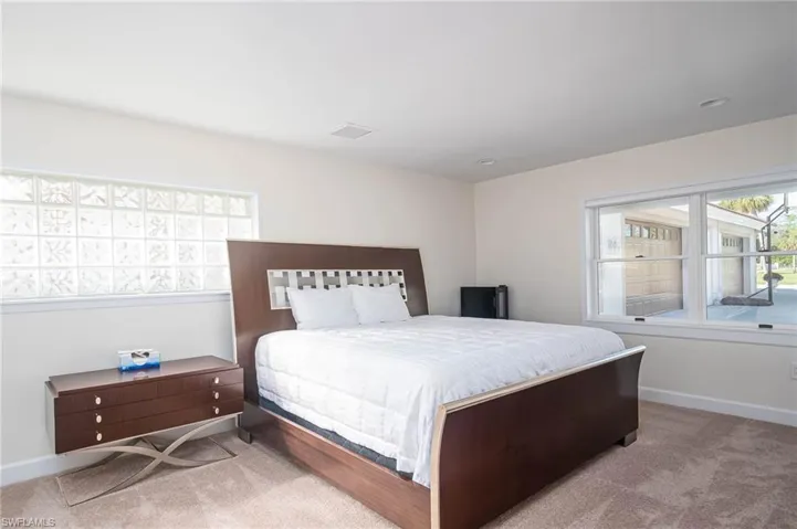 Guest bedroom off of Media Room.