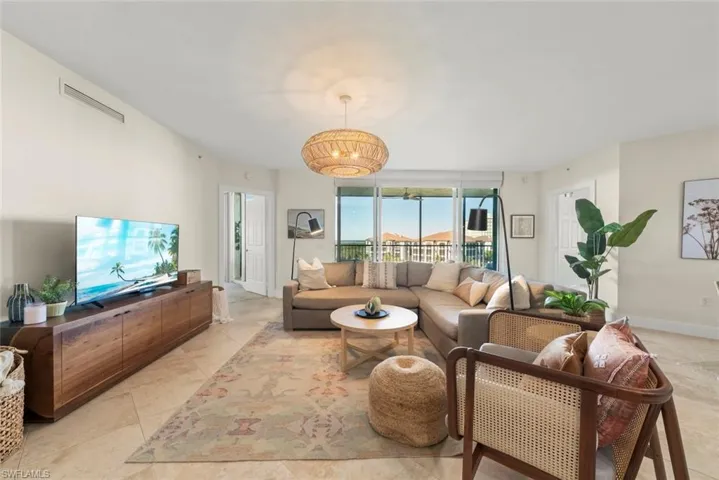 View of living area