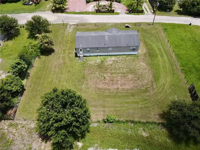 Bird's eye view with a rural view