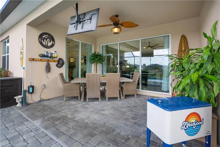 Electric pool heater by Built Right from Punta Gorda, FL, with existing gas hookups for a hot tub addition